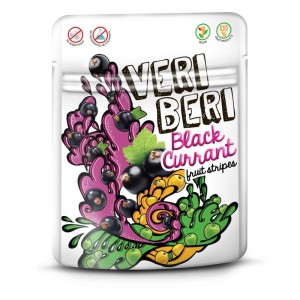 Bezglutenowe żelki czarna porzeczka VERI BERI 50g