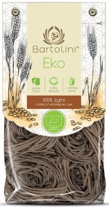 MAKARON ŻYTNI RAZOWY GNIAZDA TAGLIATELLE BIO 250g - BARTOLINI