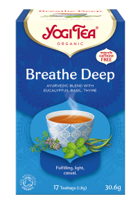 HERBATKA GŁĘBOKI ODDECH BIO (17x1,8g) 30,6g YOGI TEA (BREATHE DEEP)