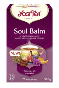 HERBATKA BALSAM DLA DUSZY BIO (17 x 1,9 g) 32,3 g - YOGI TEA (SOUL BALM)
