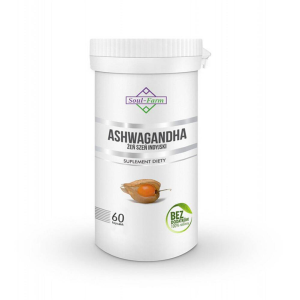 ASHWAGANDHA EKSTRAKT 60 KAPSUŁEK 500 mg SOUL FARM