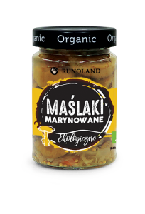 MAŚLAKI MARYNOWANE BIO 300 g - RUNOLAND
