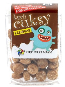 CUKIERKI Z KSYLITOLU KSYLICUKSY SMAK KAROBU BG 13g - PIĘĆ PRZEMIAN