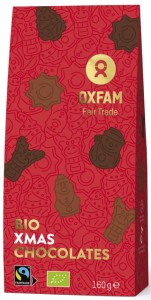 PRALINY CZEKOLADOWE - MIX ŚWIĄTECZNY FAIR TRADE BIO 160 g - OXFAM