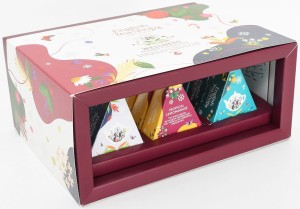 KOLEKCJA HERBATEK ŚWIĄTECZNYCH BIO PIRAMIDKI (WELLNESS – 3 SMAKI) (12 x 2 g) 24 g - ENGLISH TEA SHOP ORGANIC