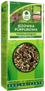 HERBATKA Z JEŻÓWKI PURPUROWEJ BIO 50 g DARY NATURY