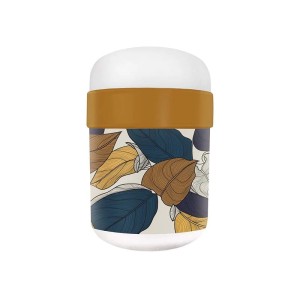 LUNCHPOT Z TWORZYWA PLA INDIAN SUMMER 500ml + 200 ml - CHIC MIC