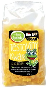 MAKARON KUKURYDZIANY DLA DZIECI ŻABKI BG BIO 250 g - APOTHEKE