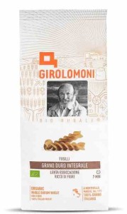 Makaron fusilli pełnoziarnisty z pszenicy durum BIO 500 g