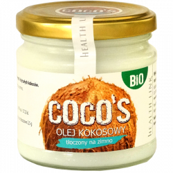 Olej kokosowy BIO 400ml HEALTH LINK 