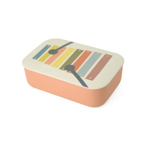 LUNCHBOX Z TWORZYWA PLA Z PRZEGRÓDKĄ 800ml DLA DZIECI JUST LIKE MUSIC - CHIC MIC