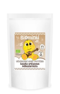 KASZKA ORKISZOWA PEŁNOZIARNISTA BIO 200 g - BIOMINKI