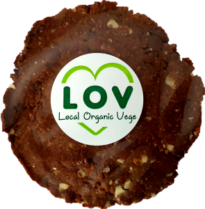 CIASTECZKO CZEKOLADOWE Z MIGDAŁAMI BIO 65 g - LOCAL ORGANIC VEGE