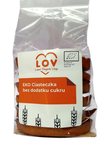 CIASTECZKA BEZ DODATKU CUKRU BIO 240 g - LOCAL ORGANIC VEGE