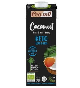  Napój kokosowy Keto Low Carb bezglutenowy BIO 1000ml