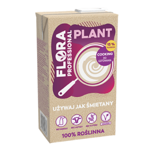 Śmietana wegańska 15% do gotowania 1l Flora