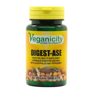 Tabletki wspomagające trawienie 60 tab. Veganicity