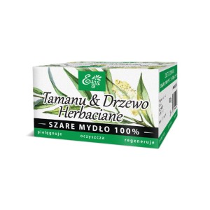 MYDŁO SZARE POTASOWE TAMANU I DRZEWO HERBACIANE 80 g - ETJA