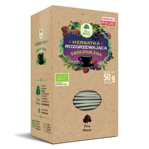 HERBATKA ROZGRZEWAJĄCA BIO (25 x 2 g) 50 g - DARY NATURY