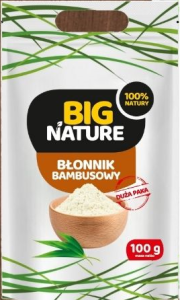 Mąka bambusowa Błonnik bambusowy 100g Mixbrands Big Nature