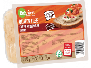 Chleb Królewski Supreme 250g Produkt bezglutenowy