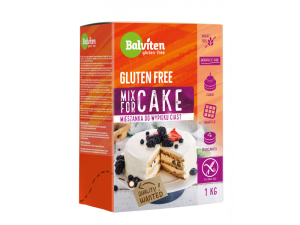 MIX FOR CAKE Mieszanka do wypieku ciasta 1kg. Produkt bezglutenowy