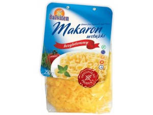 Makaron wstążki 250g. Produkt bezglutenowy