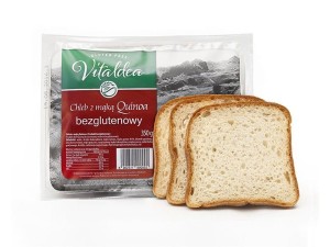 Chleb z mąką quinoa 350g. Produkt bezglutenowy