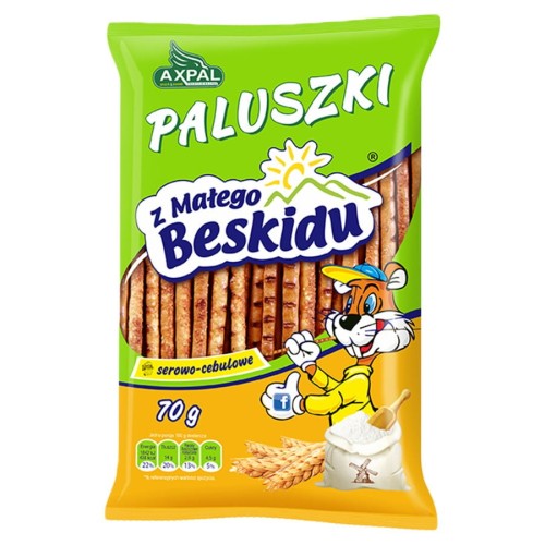 5907799261856 Paluszki serowo-cebulowe Z Małego Beskidu, 60g