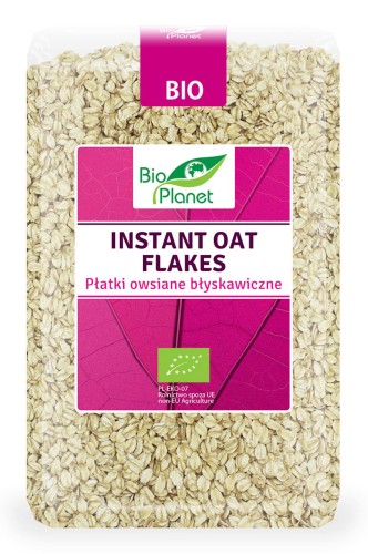 5902596171520 PŁATKI OWSIANE BŁYSKAWICZNE BIO 1 kg - BIO PLANET