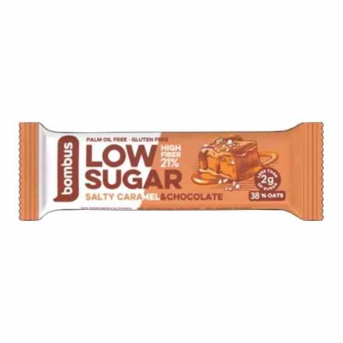 8594068263368 Baton Low Sugar słony karmel- czekolada BG 40 g