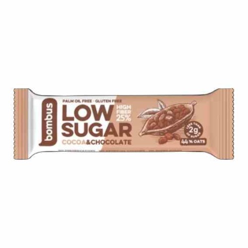 8594068263344 Baton Low Sugar kakao-czekolada BEZGL. 40 g