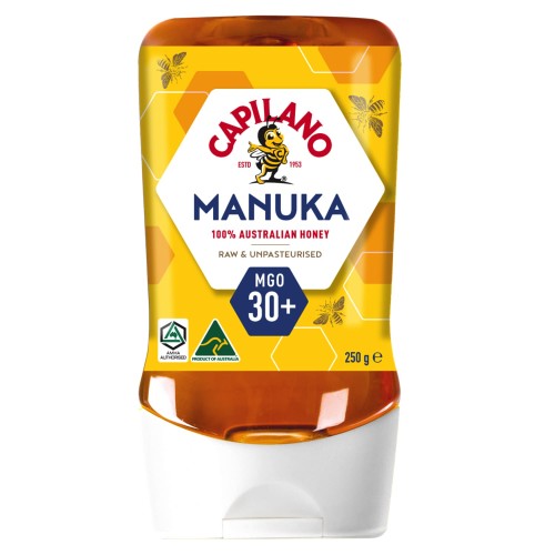 9300677012001 MIÓD MANUKA MGO 30+ 250 g - CAPILANO HONEY