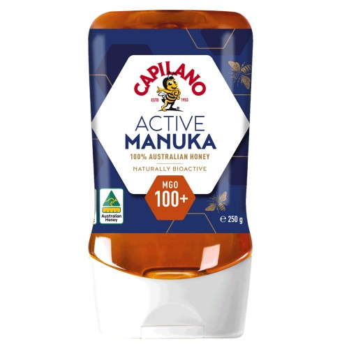 9300677011066 MIÓD MANUKA MGO 100+ 250 g - CAPILANO HONEY