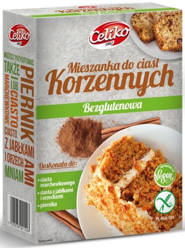 5900038001206 MIESZANKA DO CIASTA KORZENNEGO BG 300g CELIKO