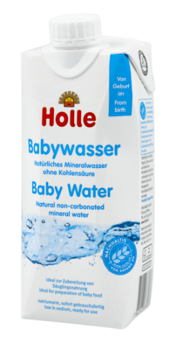 7640161878976 NATURALNA WODA MINERALNA NIEGAZOWANA DLA NIEMOWLĄT 500 ml - HOLLE