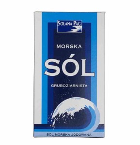 Sól morska gruboziarnista 1000 g KOPER