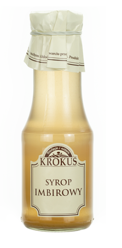 5906732627117 SYROP IMBIROWY BEZGLUTENOWY 355 g (280 ml) - KROKUS