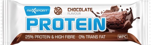 8588003339300 BATON PROTEINOWY WPC O SMAKU CZEKOLADOWYM POLEWA  KAKAOWA BEZGLUTENOWY 60 g - MAXSPORT