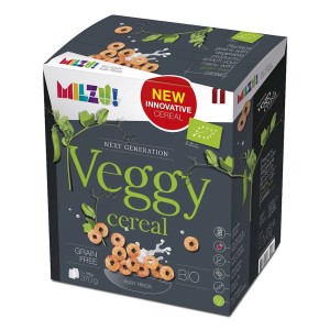KÓŁKA Z SZAREGO GROCHU RUBINOWE (VEGGY CEREAL) BIO (2 x 185 g) 370 g - MILZU
