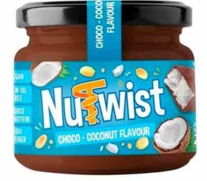 Nutwist Krem orzechowy smak batona czek-kokos 250g z wiórkami kokosowymi