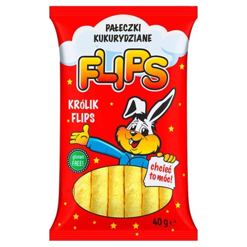 5901151004310 Flips Pałeczki Kukurydziane 40g