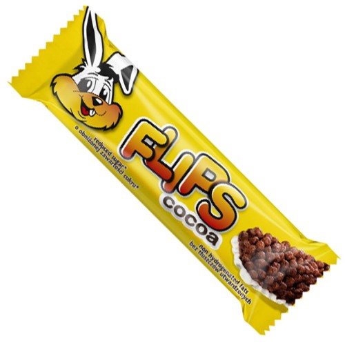 5900617034878 Baton zbożowy kakao Flips 25g