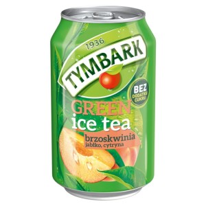 Green Ice Tea brzoskwinia BC Tymbark 330ml