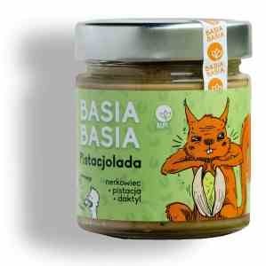 5905279740235 Krem z nerkowca pistacji daktyla Pistacjolada 195g  Basia Basia Alpi
