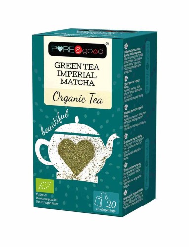 5903111903497 Herbata ekologiczna Imperial Matcha Green Tea 40 g - Pure&good