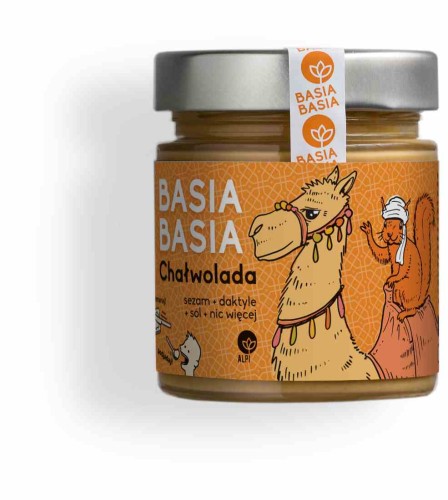 5905279740211 Krem sezamowo-daktylowy Chałwolada 210g Basia Basia - Alpi