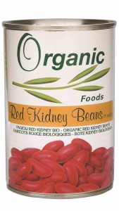 Fasola czerwona Red kidney BIO 400g Organic Foods