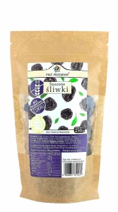 Śliwki suszone bez konserwantów 250g Pięć Przemian