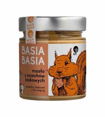 5905279740150 Krem z orzechów laskowych 210 g Basia Basia - Alpi